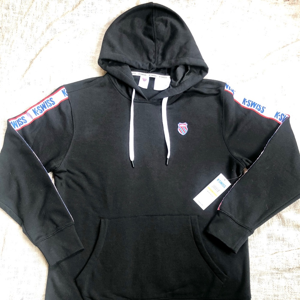 NWT. K-Swiss Sweatshirt Hoodie Large